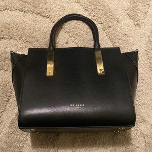 Ted Baker London Black Structured Handbag